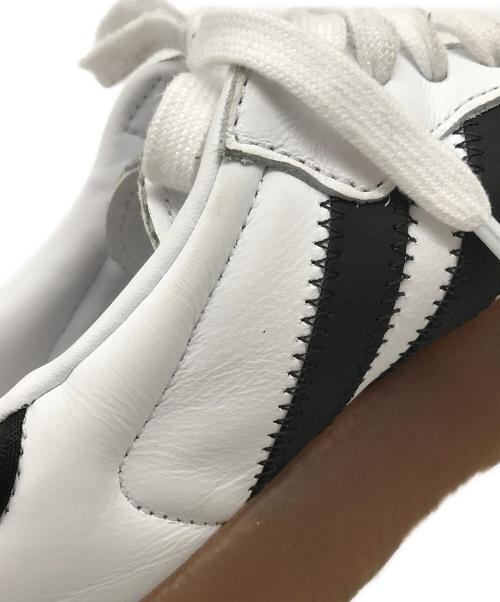 adidas（アディダス）adidas (アディダス) ローカットスニーカー/SAMBAE ホワイト×ブラック サイズ:24の古着・服飾アイテム