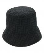 FENDIフェンディ）の古着「ズッカバケットハット」｜ブラック