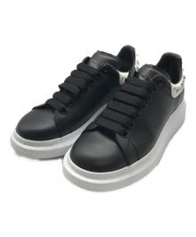 ALEXANDER McQUEEN（アレキサンダーマックイーン）の古着「スタッズ装飾オーバーサイズスニーカー」｜ブラック
