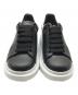 中古・古着 ALEXANDER McQUEEN (アレキサンダーマックイーン) スタッズ装飾オーバーサイズスニーカー ブラック サイズ:40：23000円