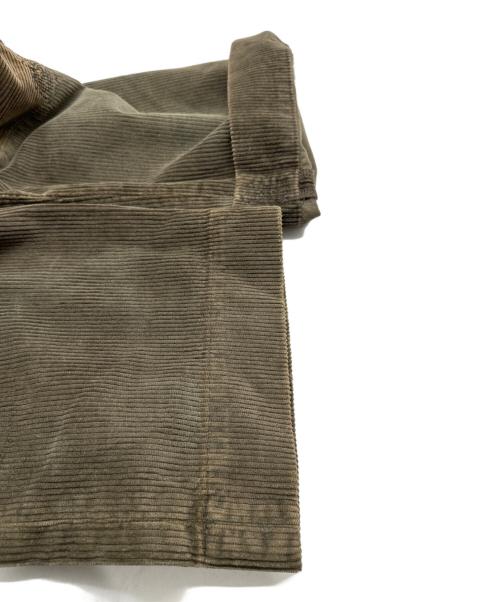 RRL（ダブルアールエル）RRL (ダブルアールエル) Green Field Straight-leg Patchwork Cotton-corduroy Pants/1519-01-29 カーキ サイズ:W32の古着・服飾アイテム