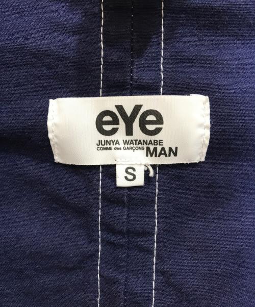 eYe COMME des GARCONS JUNYAWATANABE MAN（アイ コム デ ギャルソン ジュンヤ ワタナベ マン）eYe COMME des GARCONS JUNYAWATANABE MAN (アイ コム デ ギャルソン ジュンヤ ワタナベ マン) POINTER (ポインター) カバーオール/WK-J903 ネイビー サイズ:Sの古着・服飾アイテム