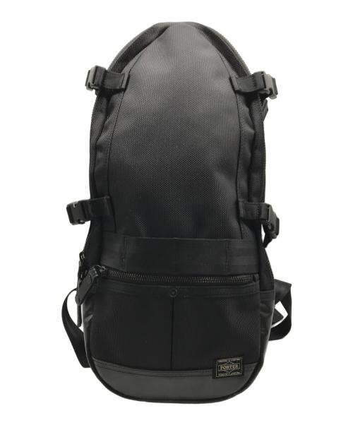 PORTER（ポーター）PORTER (ポーター) HEAT  RUCKSACK ブラックの古着・服飾アイテム