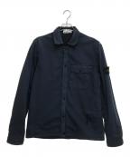 STONE ISLANDストーンアイランド）の古着「TYVEK INNER BONDED 3M OVERSHIRT/611510510」｜ネイビー