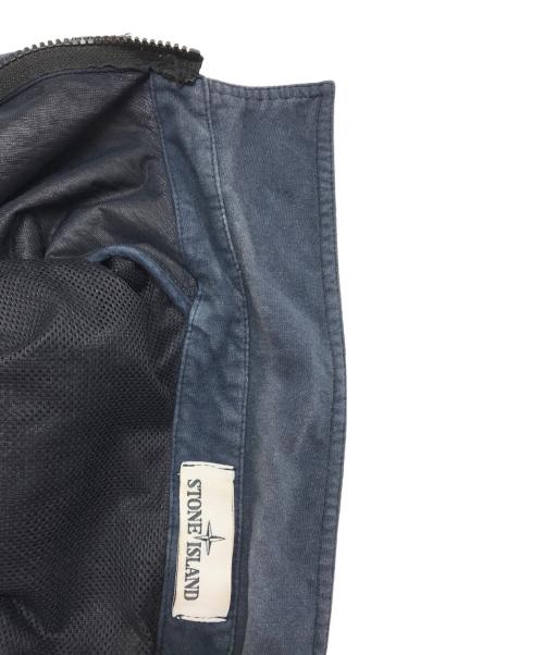 STONE ISLAND（ストーンアイランド）STONE ISLAND (ストーンアイランド) TYVEK INNER BONDED 3M OVERSHIRT/611510510 ネイビー サイズ:Lの古着・服飾アイテム