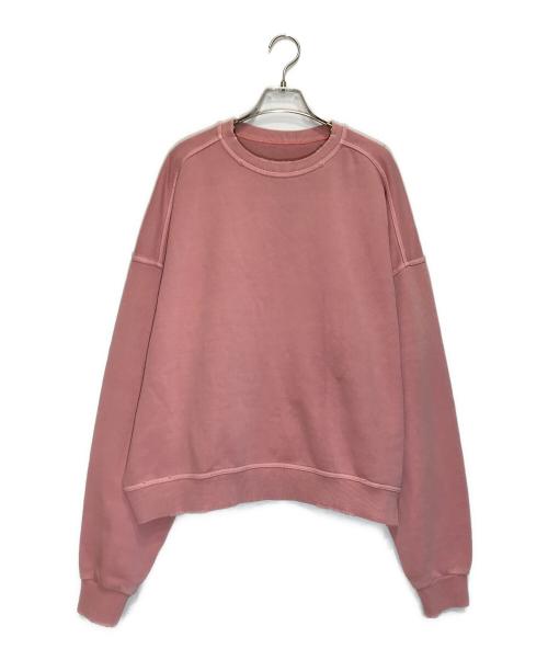 Spick and Span（スピック＆スパン）Spick and Span (スピックアンドスパン) VINTAGE加工 スウェット ピンク サイズ:-の古着・服飾アイテム