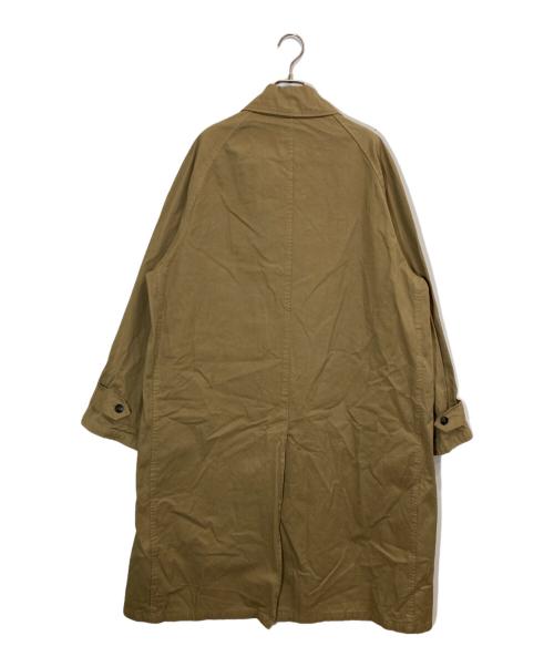 HARROW TOWN STORES（ハロータウンストアーズ）HARROW TOWN STORES (ハロータウンストアーズ) オーバーダイコットンバルマカーンコート ベージュ サイズ:46の古着・服飾アイテム