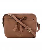 Kate Spadeケイトスペード）の古着「タッセルリボンショルダーバッグ」｜ピンク