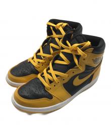 NIKE（ナイキ）の古着「Air Jordan 1 High OG "Pollen"/555088-701」｜イエロー×ブラック