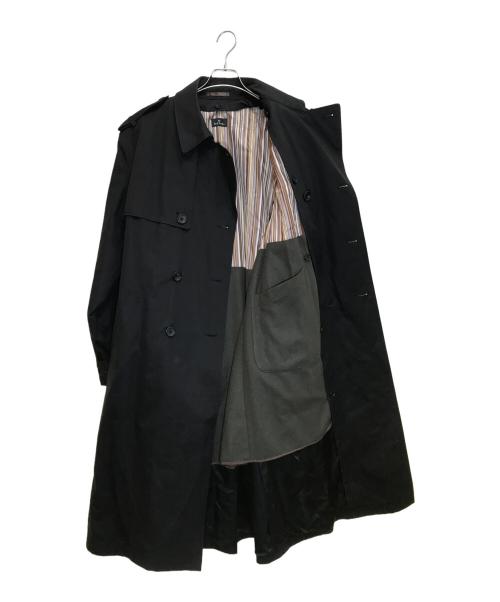 PS Paul Smith（ＰＳポールスミス）PS Paul Smith (ＰＳポールスミス) ライナー付トレンチコート/273300 ブラック サイズ:SIZE 3Lの古着・服飾アイテム