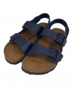 BIRKENSTOCKビルケンシュトック）の古着「MILANOサンダル」｜ネイビー