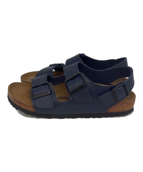 BIRKENSTOCK（ビルケンシュトック）BIRKENSTOCK (ビルケンシュトック) MILANOサンダル ネイビー サイズ:26.5の古着・服飾アイテム