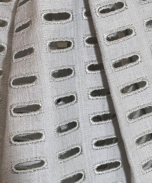 DRAWER（ドゥロワー）DRAWER (ドゥロワー) コットンエンブロイダリーブラウス/6521-299-0969 ブルー サイズ:Freeの古着・服飾アイテム