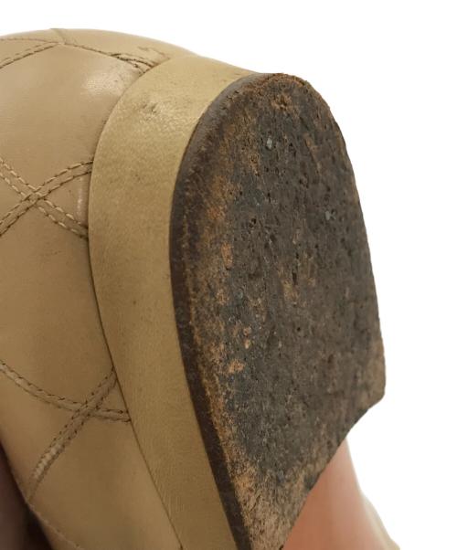 CHANEL（シャネル）CHANEL (シャネル) ビコローレキルティングパンプス ベージュ サイズ:37 1/2の古着・服飾アイテム