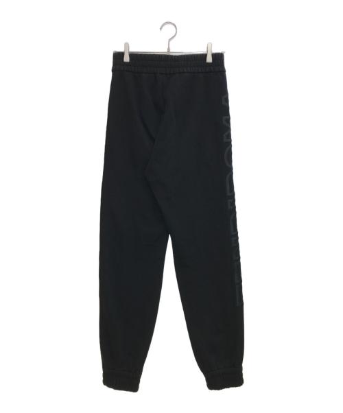 FENDI（フェンディ）FENDI (フェンディ) MARC JACOBS (マーク ジェイコブス) サイドロゴスウェットパンツ/FAB755 ブラック サイズ:XSの古着・服飾アイテム