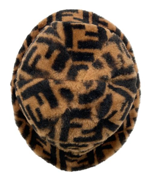 FENDI（フェンディ）FENDI (フェンディ) ファーバケットハット ブラウンの古着・服飾アイテム