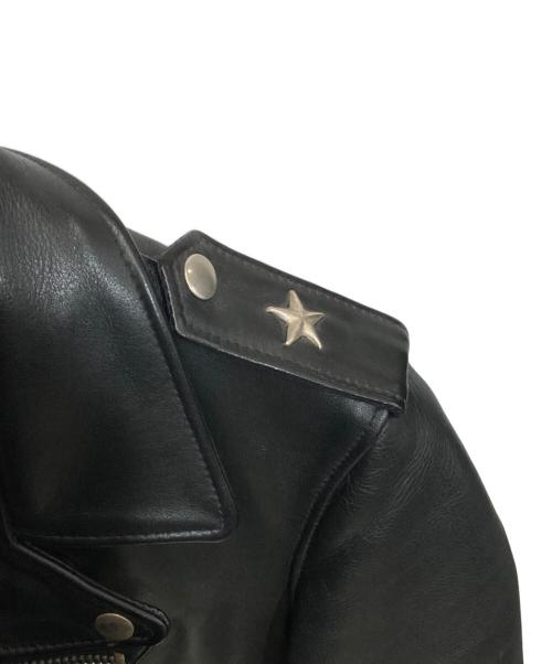 Schott（ショット）Schott (ショット) 613UST ONESTAR TALL ライダースジャケット/7164 ブラック サイズ:34の古着・服飾アイテム