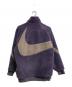 NIKE (ナイキ) BIG SWOOSH SHERPA JAKET パープル×グレー サイズ:Ｌ：5000円