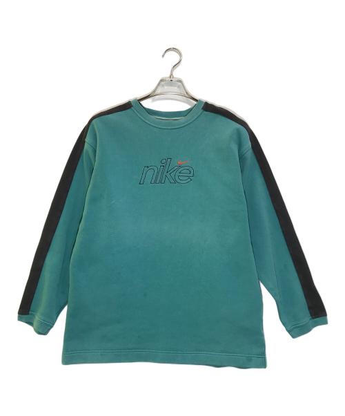 NIKE（ナイキ）NIKE (ナイキ) クルーネックスウェット グリーン サイズ:Lの古着・服飾アイテム