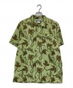 Columbiaコロンビア）の古着「総柄シャツ」｜グリーン