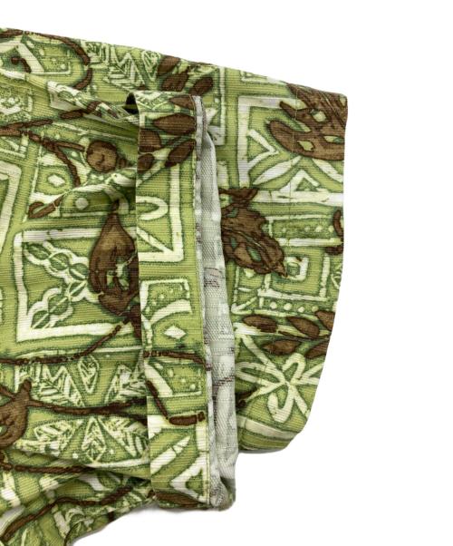 Columbia（コロンビア）Columbia (コロンビア) 総柄シャツ グリーン サイズ:Ⅿの古着・服飾アイテム