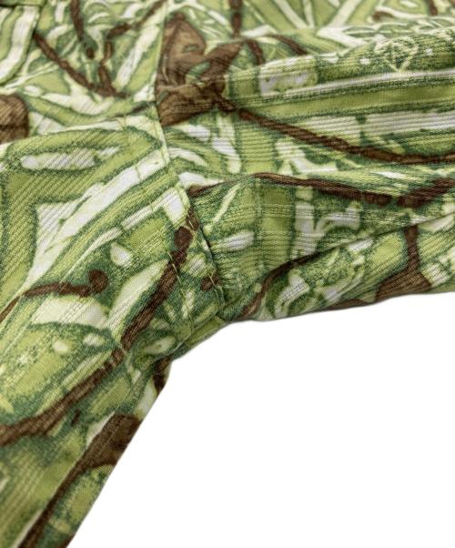 Columbia（コロンビア）Columbia (コロンビア) 総柄シャツ グリーン サイズ:Ⅿの古着・服飾アイテム