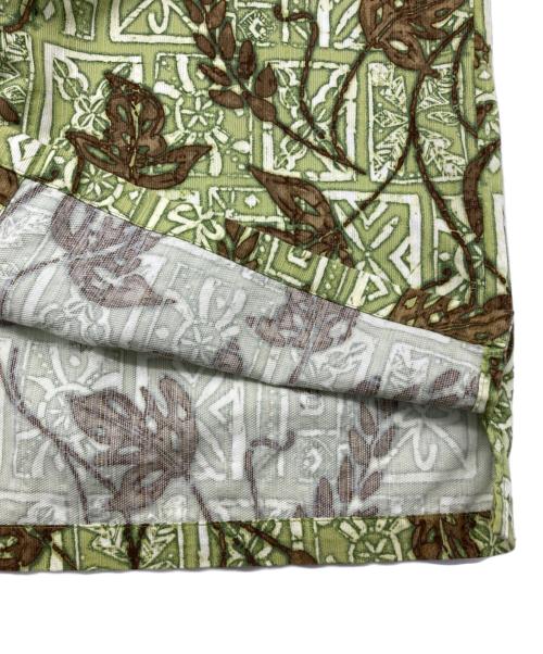 Columbia（コロンビア）Columbia (コロンビア) 総柄シャツ グリーン サイズ:Ⅿの古着・服飾アイテム