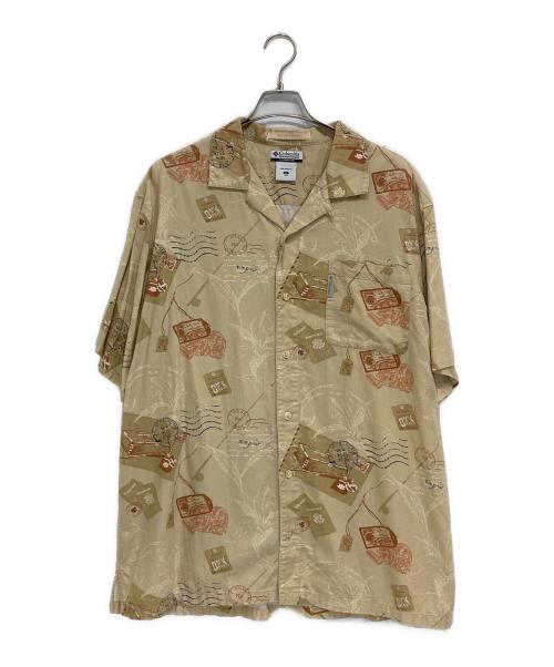 Columbia（コロンビア）Columbia (コロンビア) オープンカラーシャツ ベージュ サイズ:XLの古着・服飾アイテム
