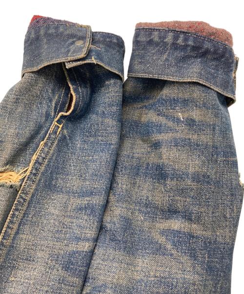 Denim & Supply Ralph Lauren（デニム＆サプライ ラルフローレン）DENIM & SUPPLY RALPH LAUREN (デニム＆サプライ ラルフローレン) ブランケットライナー デニムトラッカージャケット インディゴ サイズ:Ⅿの古着・服飾アイテム