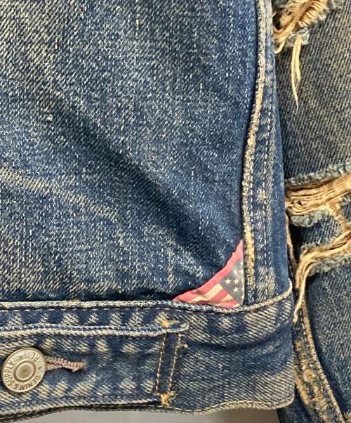 Denim & Supply Ralph Lauren（デニム＆サプライ ラルフローレン）DENIM & SUPPLY RALPH LAUREN (デニム＆サプライ ラルフローレン) ブランケットライナー デニムトラッカージャケット インディゴ サイズ:Ⅿの古着・服飾アイテム