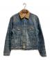 DENIM & SUPPLY RALPH LAUREN（デニム＆サプライ ラルフローレン）の古着「ブランケットライナー デニムトラッカージャケット」｜インディゴ