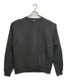 YOKE（ヨーク）の古着「OVERSIZED PIPING SWEAT SHIRT/YK21AW0279CS」｜カーキ