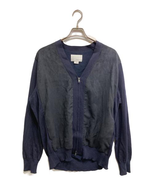 nanamica（ナナミカ）nanamica (ナナミカ) Hybrid Cardigan ネイビー サイズ:Ⅿの古着・服飾アイテム