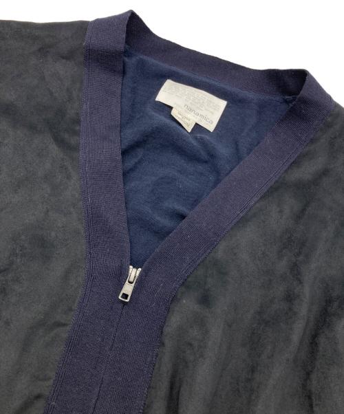 nanamica（ナナミカ）nanamica (ナナミカ) Hybrid Cardigan ネイビー サイズ:Ⅿの古着・服飾アイテム