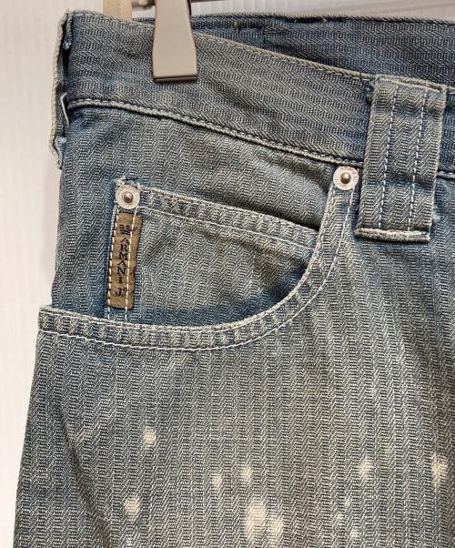 ARMANI JEANS（アルマーニジーンズ）ARMANI JEANS (アルマーニジーンズ) 加工デニムパンツ インディゴ サイズ:32の古着・服飾アイテム