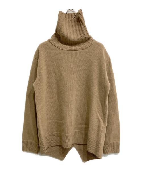 MUSE（ミューズ）MUSE (ミューズ) JADE タートルネックプルオーバー ベージュ サイズ:-の古着・服飾アイテム