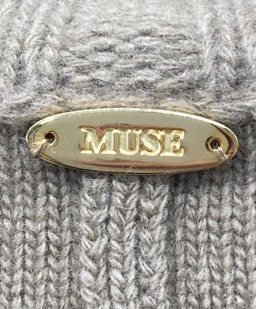MUSE（ミューズ）MUSE (ミューズ) JADE タートルネックプルオーバー ベージュ サイズ:-の古着・服飾アイテム