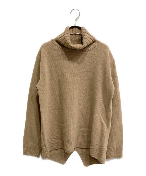 MUSE（ミューズ）MUSE (ミューズ) JADE タートルネックプルオーバー ベージュ サイズ:-の古着・服飾アイテム