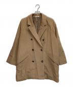 EVERYDAY I LIKE.エヴリデイ アイ ライク）の古着「Short Double コート」｜ベージュ