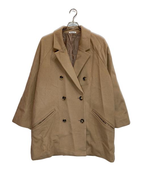 EVERYDAY I LIKE.（エヴリデイ アイ ライク）EVERYDAY I LIKE. (エヴリデイ アイ ライク) Short Double コート ベージュ サイズ:下記参照の古着・服飾アイテム
