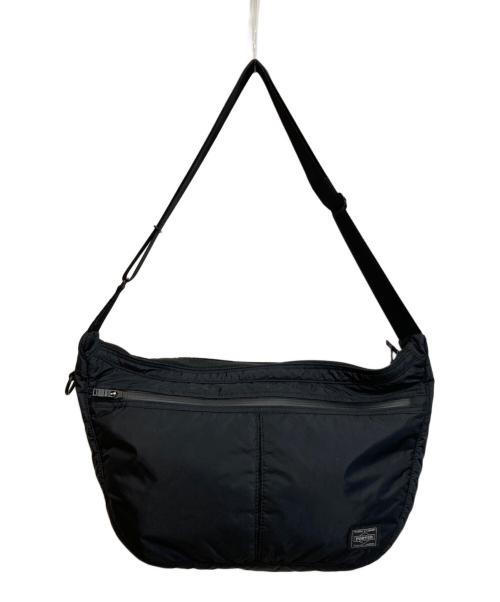 PORTER（ポーター）PORTER (ポーター) TRIBEナイロンショルダーバッグ/383-16136-10 ブラックの古着・服飾アイテム