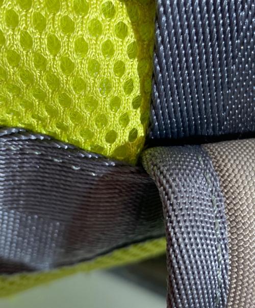 DIESEL（ディーゼル）DIESEL (ディーゼル) コーデュラファブリック バックパック/X09354P5196 カーキ×グリーンの古着・服飾アイテム