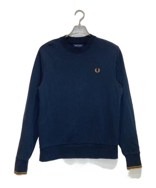FRED PERRY（フレッドペリー）FRED PERRY (フレッドペリー) Crew Neck Sweatshirt/M7535 ネイビー サイズ:SIZE Mの古着・服飾アイテム