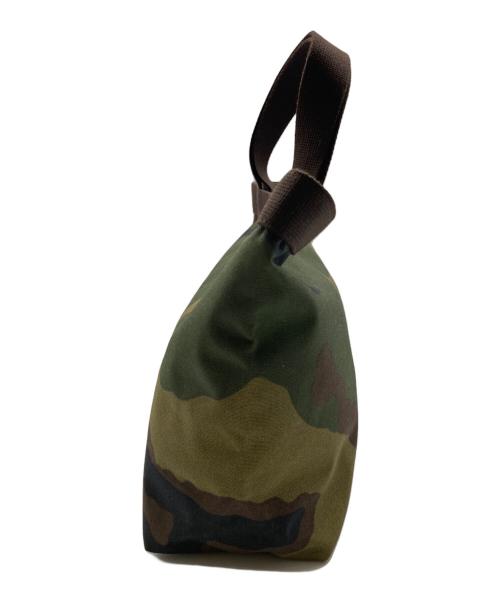 Herve Chapelier（エルベシャプリエ）Herve Chapelier (エルベシャプリエ) 704Wコーデュラスクエアトート オリーブの古着・服飾アイテム