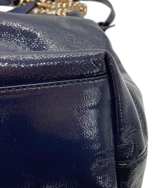 GUCCI（グッチ）GUCCI (グッチ) ソーホーインターロッキングG チェーントート/308982 ブルーの古着・服飾アイテム