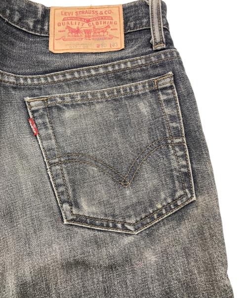 LEVI'S（リーバイス）LEVI'S (リーバイス) 先染め517ブラックデニムパンツ ブラック サイズ:SIZE 30の古着・服飾アイテム