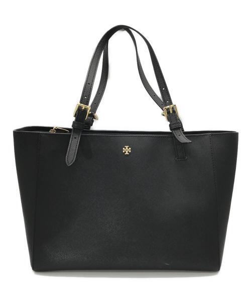 TORY BURCH（トリーバーチ）TORY BURCH (トリーバーチ) エマーソントートバッグ ブラックの古着・服飾アイテム