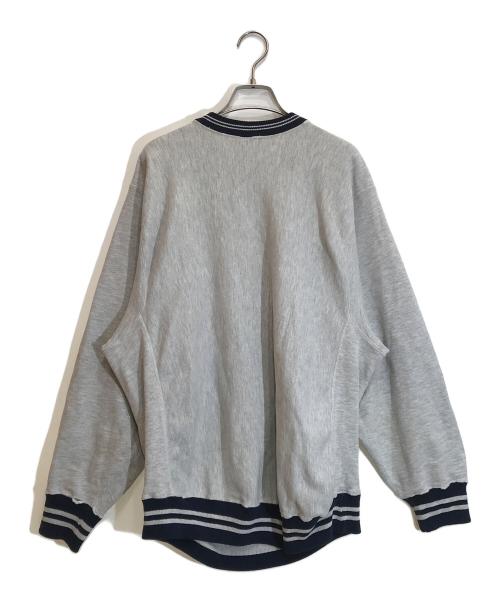 Champion REVERSE WEAVE（チャンピオン リバース ウィーブ）Champion REVERSE WEAVE (チャンピオン リバース ウィーブ) 90'sヴィンテージボロリブラインスウェット グレー サイズ:XLの古着・服飾アイテム