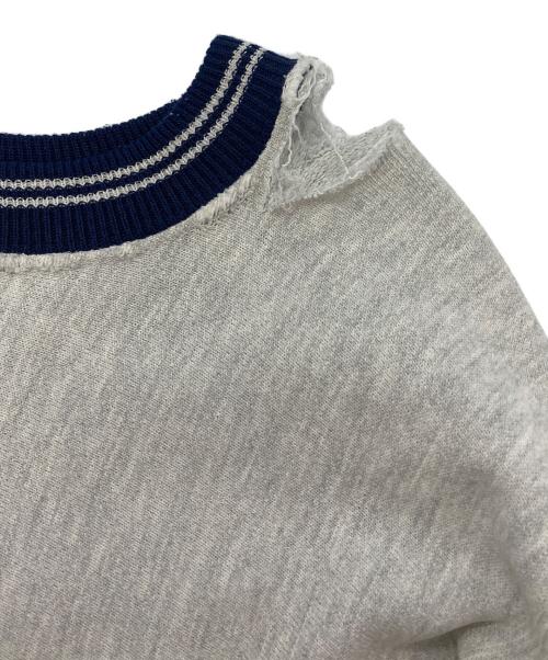 Champion REVERSE WEAVE（チャンピオン リバース ウィーブ）Champion REVERSE WEAVE (チャンピオン リバース ウィーブ) 90'sヴィンテージボロリブラインスウェット グレー サイズ:XLの古着・服飾アイテム