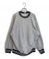 Champion REVERSE WEAVE（チャンピオン リバース ウィーブ）の古着「90'sヴィンテージボロリブラインスウェット」｜グレー